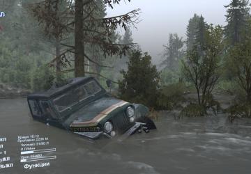 Map Goodbye, America version 1.0.0 for SpinTires (v03.03.16)