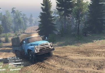 Mountain River Map version 0.1 for SpinTires (v03.03.16)