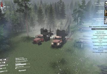 Mountain River Map for SpinTires
