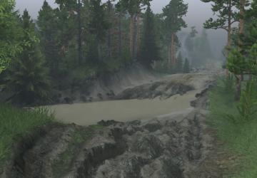 Mountain Forest Map version 1.0 for SpinTires (v03.03.16)