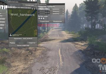 HardWork Map version 1.0 for SpinTires (v03.03.16)