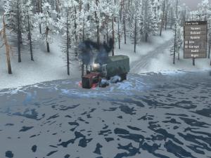 Map «Ice Road Trucker» version 1.0 for SpinTires (v03.03.16)