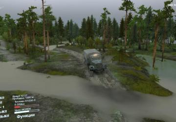 Map Korotkovo Map version 1.0 for SpinTires (v03.03.16)