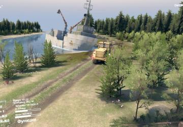 Map Korotkovo Map version 1.0 for SpinTires (v03.03.16)