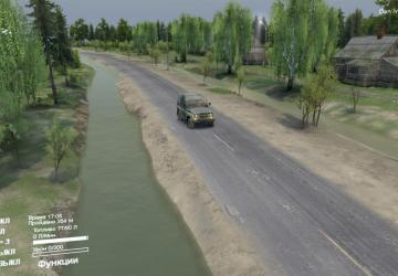 Map Korotkovo Map version 1.0 for SpinTires (v03.03.16)
