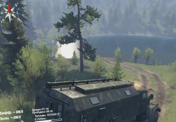 Dense Forest Map version 1.0 for SpinTires (v03.03.16)