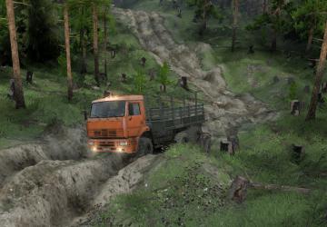 Forest Valley Map version 1.0 for SpinTires (v03.03.16)
