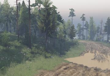 Forest Lake svk Map version 1.0 for SpinTires (v03.03.16)