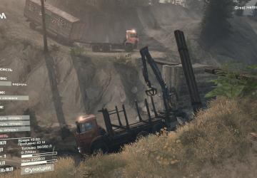 Logging Map version 1.0.0 for SpinTires (v03.03.16)