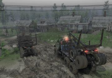 Summer Forest Map version 1.1 for SpinTires (v03.03.16 / 1.7.1)