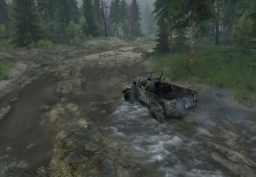 Summer Forest Map version 1.1 for SpinTires (v03.03.16 / 1.7.1)