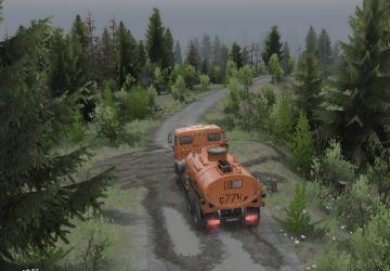 Map LvL45 version 1.0 for SpinTires (v03.03.16)