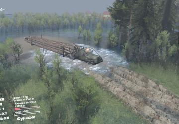 Unstoppable River Map version 1.0 for SpinTires (v03.03.16)