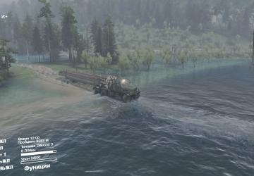 Unstoppable River Map version 1.0 for SpinTires (v03.03.16)