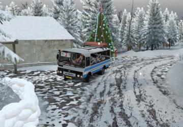 New Year Route Map version 1.0 for SpinTires (v03.03.16)