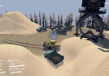 Sand Quarry Map version 1.666 for SpinTires (v03.03.16)