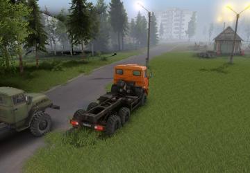 Lost Roads Map version 1.0 for SpinTires (v03.03.16 / 1.7.1)