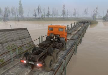 Lost Roads Map version 1.0 for SpinTires (v03.03.16 / 1.7.1)