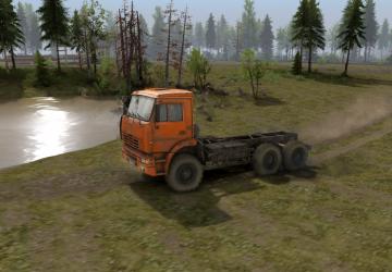 Lost Roads Map version 1.0 for SpinTires (v03.03.16 / 1.7.1)