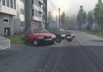 Coastal Town Map version 1.0 for SpinTires (v03.03.16)