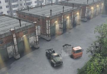 Passing Through Map version 1.0 for SpinTires (v03.03.16)
