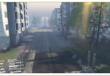 River on Roads Map version 01 for SpinTires (v03.03.16)