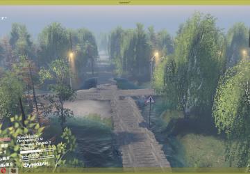 River on Roads Map version 01 for SpinTires (v03.03.16)