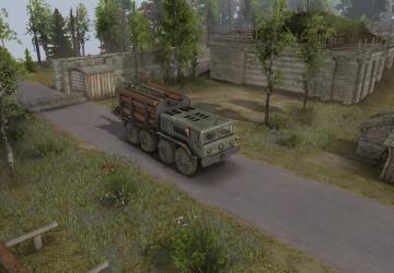 Fish Oil of Leningrad River Ships Map version 1.0 for SpinTires (v03.03.16)