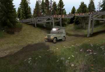 Fish Oil of Leningrad River Ships Map version 1.0 for SpinTires (v03.03.16)