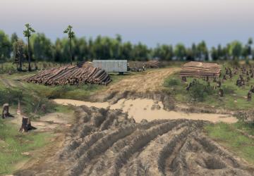 Pants Map version 1.0 for SpinTires (v03.03.16)