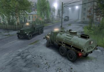 Siberian Village Map version 1.0 for SpinTires (v1.7.1 / 03.03.16)