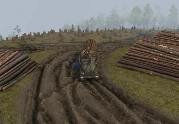 Map Tears of the Untrained Crane version 1.0 for SpinTires (v03.03.16)