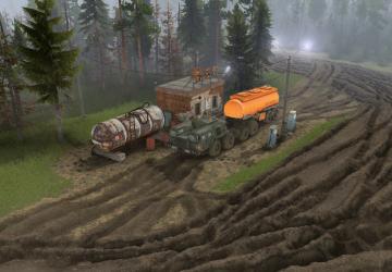 Map Tears of the Untrained Crane version 1.0 for SpinTires (v03.03.16)