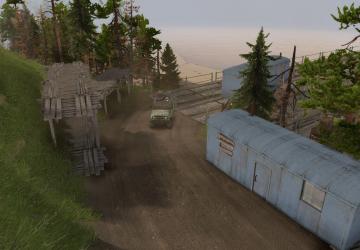 Map Tears of the Untrained Crane version 1.0 for SpinTires (v03.03.16)