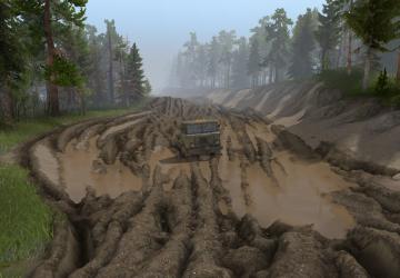 Map Tears of the Untrained Crane version 1.0 for SpinTires (v03.03.16)