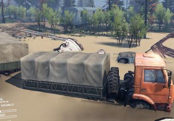 Old Pier Map version 1.0.0 for SpinTires (v03.03.16)