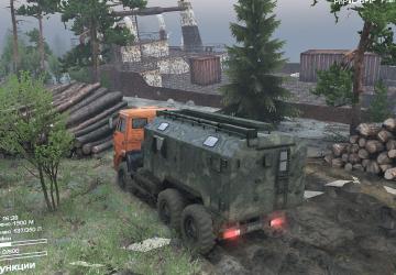 Old Pier Map version 1.0.0 for SpinTires (v03.03.16)