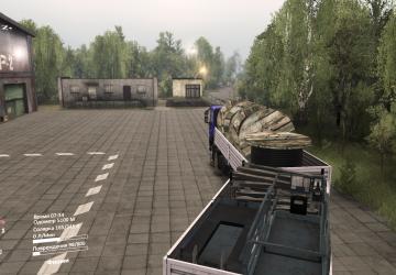 Power Line Construction Map version 1.1 for SpinTires (v03.03.16)