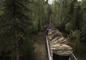 Power Line Construction Map version 1.1 for SpinTires (v03.03.16)