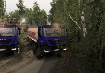 Power Line Construction Map version 1.1 for SpinTires (v03.03.16)