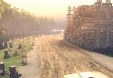 Taiga 24 Map version 21.06.15 for SpinTires (v13.04.15)