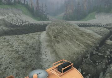 Taiga 25 Map version 22.06.15 for SpinTires (v13.04.15)