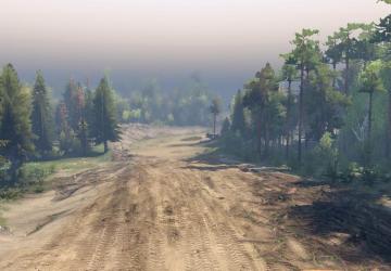 Taiga 26 Map version 26.06.15 for SpinTires (v13.04.15)