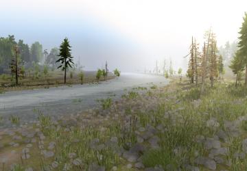 Taiga Map version 1 for SpinTires (v1.7.0)