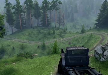 The Road Doesn’t Forgive Mistakes Map version 1.0 for SpinTires (v03.03.16)
