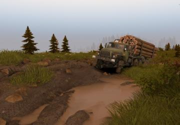 The Valley Map version 1.0 for SpinTires (v03.03.16/1.7.1)