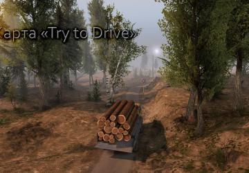 Try to Drive Map version 1.0 for SpinTires (v1.5.1)