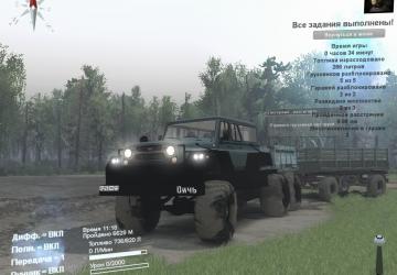 UAZ Map version 1.0 for SpinTires (v03.03.16)