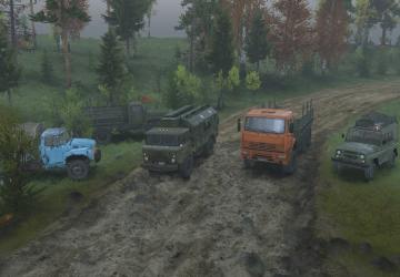 Ural Wanderings Map version 1.0 for SpinTires (v03.03.16)
