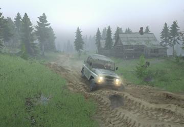 Map Far from the Metropolis version 1.0 for SpinTires (v03.03.16 и выше)